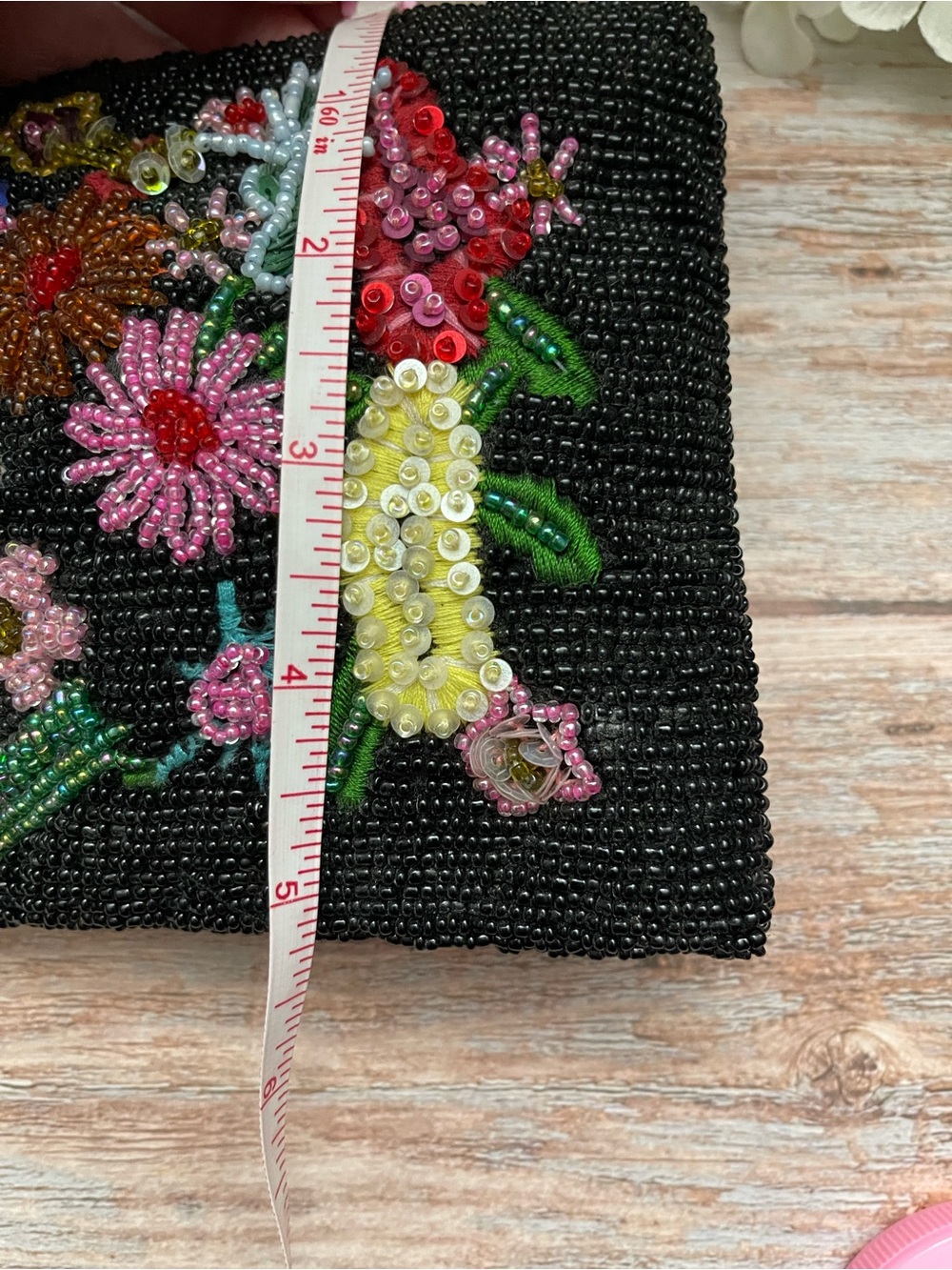 The Limited Vintage Handmade Beaded Floral Bag - Picture 10 of 16